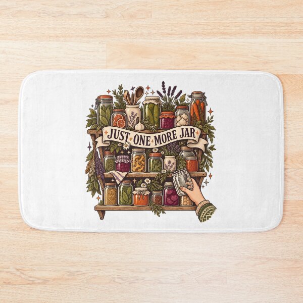 Item preview, Canning Lover Pantry Shelves designed and sold by The Midnight Archive.
