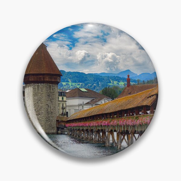 Item preview,  Kapellbrücke ( Chapel Bridge ) Lucerne designed and sold by Kathy Weaver.