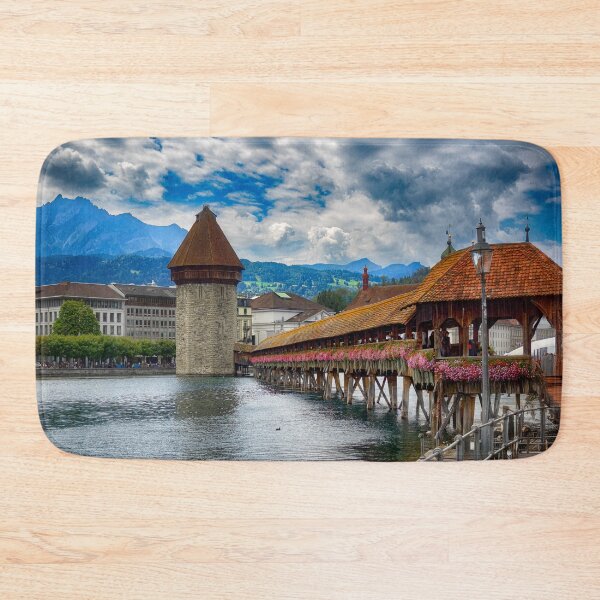 Item preview,  Kapellbrücke ( Chapel Bridge ) Lucerne designed and sold by Kathy Weaver.
