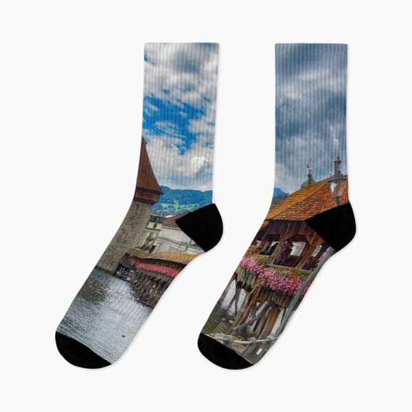 Item preview,  Kapellbrücke ( Chapel Bridge ) Lucerne designed and sold by Kathy Weaver.