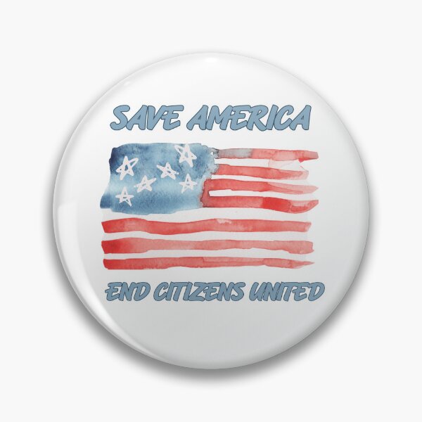 Item preview, Save America End Citizens United designed and sold by BlesstB.