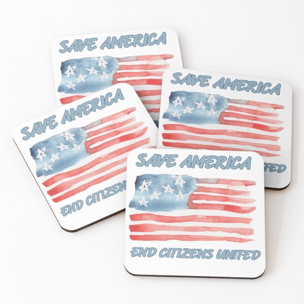 Item preview, Save America End Citizens United designed and sold by BlesstB.