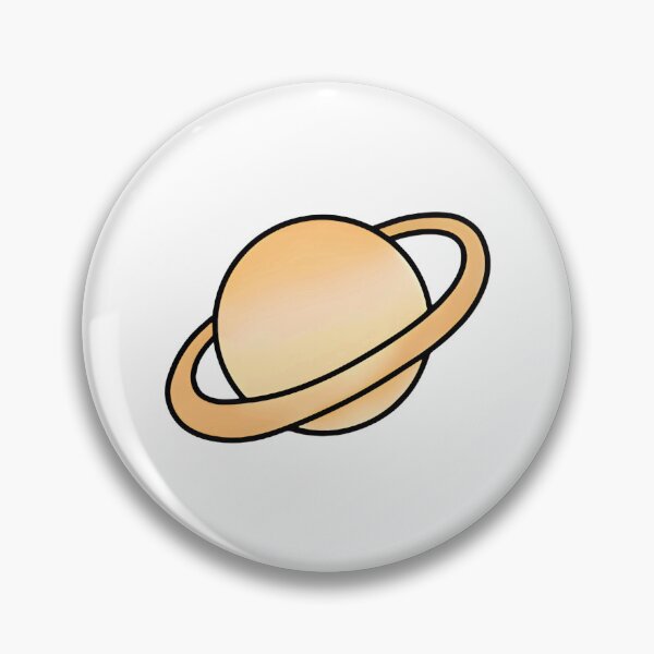 Item preview, Saturn Cute Cartoon Planet Cosmic Ring Travel Graphic designed and sold by CatTailNPine.