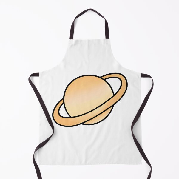 Item preview, Saturn Cute Cartoon Planet Cosmic Ring Travel Graphic designed and sold by CatTailNPine.