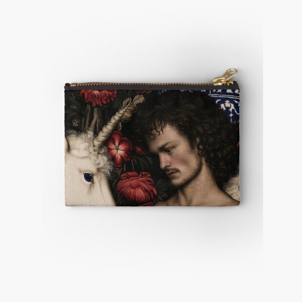 Item preview, Man and Unicorn Medieval Tapestry Style designed and sold by JaimeLikes.