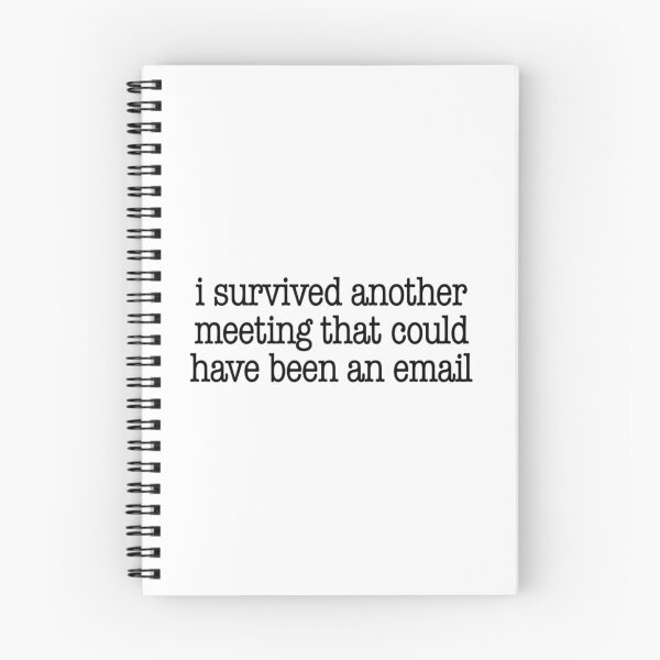 Item preview, Corporate meeting email humour designed and sold by TheodorableDraws.