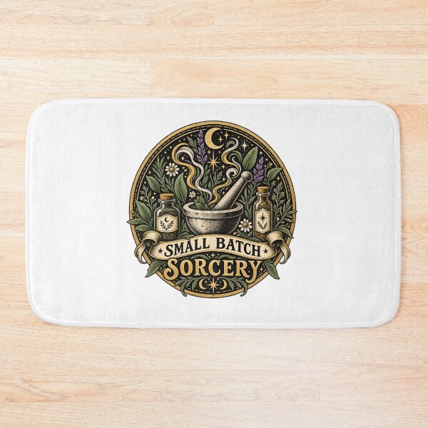 Item preview, Small Batch Sorcery Herbal Apothecary designed and sold by The Midnight Archive.