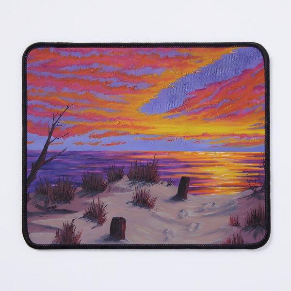 Item preview, Sunset Beach Ocean Landscape Coastal Nature Vacation designed and sold by gehada1Onaa.