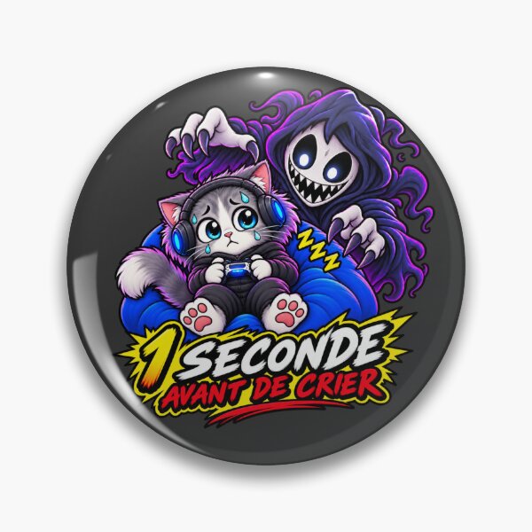 Item preview, 1 second before screaming (cat version) designed and sold by GAMING MEME.