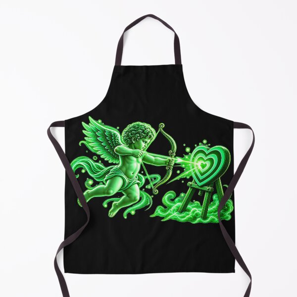 Item preview, Neon Green Cupid Heart Archer designed and sold by MagicCrystal.