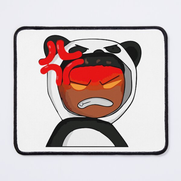 Item preview, Angry Panda Kid Cute Chibi Costume Mascot Emote Art designed and sold by TasaTRrr.
