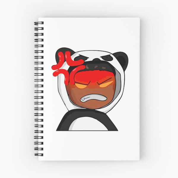 Item preview, Angry Panda Kid Cute Chibi Costume Mascot Emote Art designed and sold by TasaTRrr.