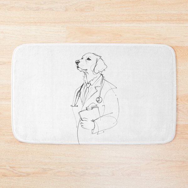 Item preview, Professional Dog Doctor Line Art designed and sold by Snurly.