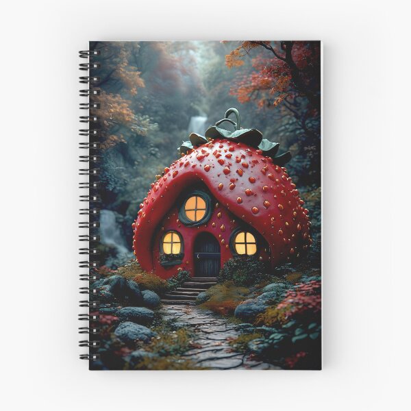 Item preview, Fairytale Strawberry House designed and sold by Vhelir-Art.