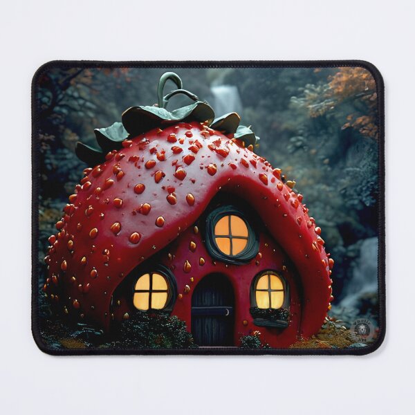 Item preview, Fairytale Strawberry House designed and sold by Vhelir-Art.