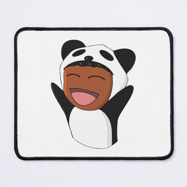 Item preview, Happy Panda Kid Cute Kawaii Cheerful Boy Mascot Design designed and sold by TasaTRrr.