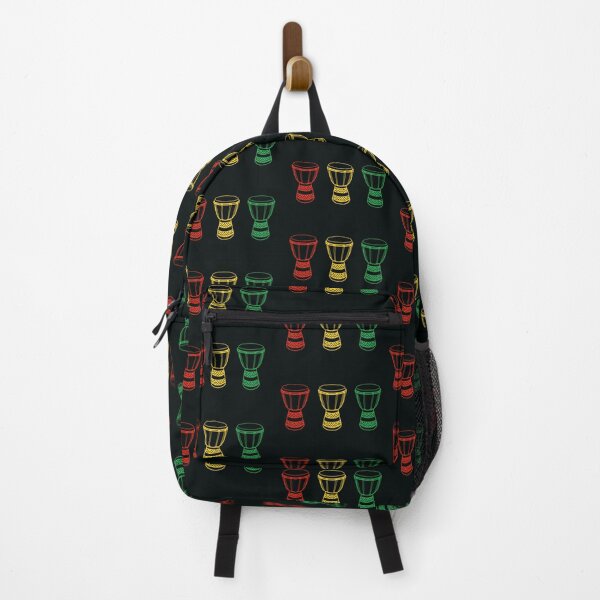 Item preview, African Djembe Drums | Pan-African Colors Red Gold Green designed and sold by MammothArt.