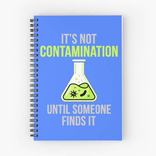 Item preview, It's Not Contamination Until Someone Finds It Funny Lab T-Shirt designed and sold by Fun-and-joy.