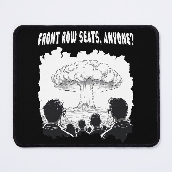 Item preview, Front Row Seats, Anyone? Funny Apocalypse Explosion Retro Comic designed and sold by TestudoDesign.