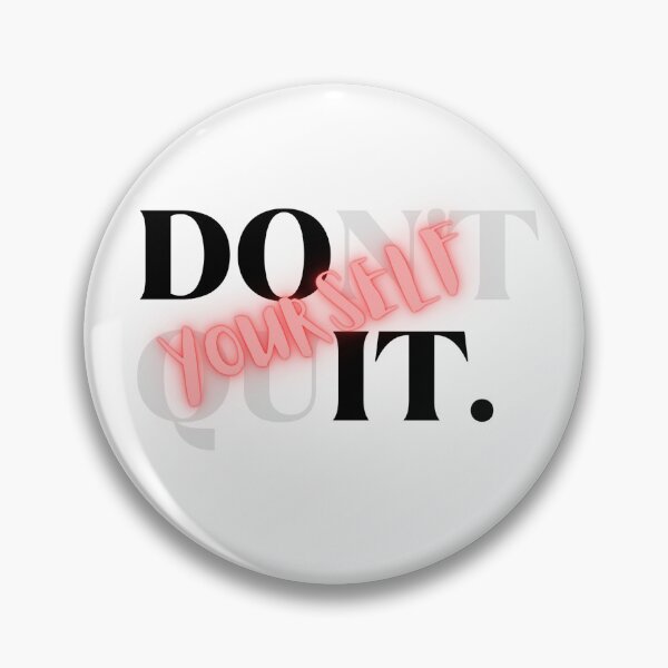 Item preview, Do It Yourself | Motivational Strikethrough Text designed and sold by manexus.