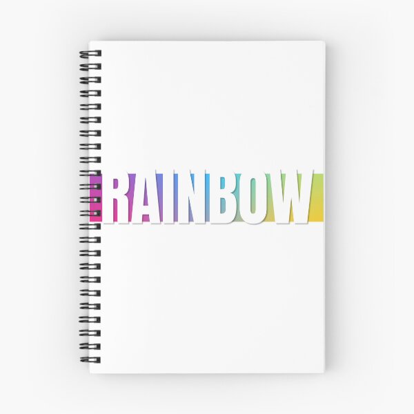 Item preview, Rainbow Colorful Digital Typography Design designed and sold by Neha-Daily-Art.