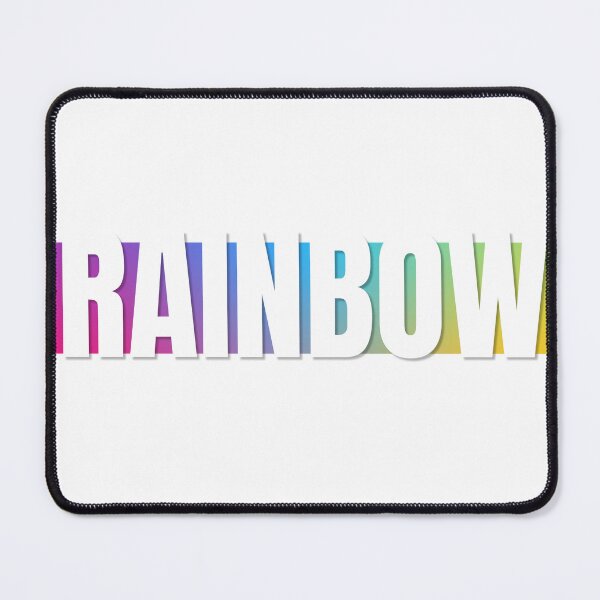Item preview, Rainbow Colorful Digital Typography Design designed and sold by Neha-Daily-Art.
