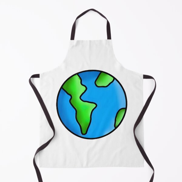Item preview, Earth Cute Cartoon Planet Kawaii Space Solar System Art designed and sold by CatTailNPine.