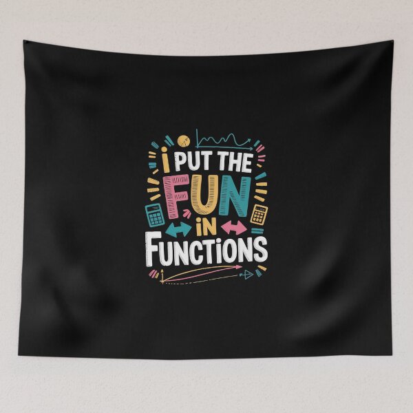 Item preview, I PUT THE FUN IN FUNCTIONS designed and sold by jkrphoto.