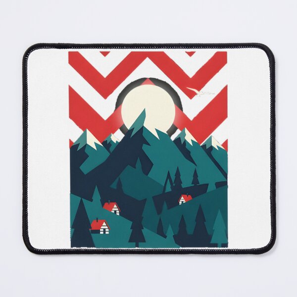 Item preview, Mystical Mountain Peak Silhouette | Best Gift designed and sold by lastochka-art.