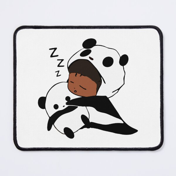 Item preview, Sleepy Panda Kid Cute Lazy Bedtime Routine Plush Graphic designed and sold by TasaTRrr.