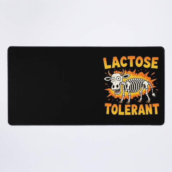 Item preview, Lactose Tolerant Skeleton Cow Meme designed and sold by MonkiFlipp.