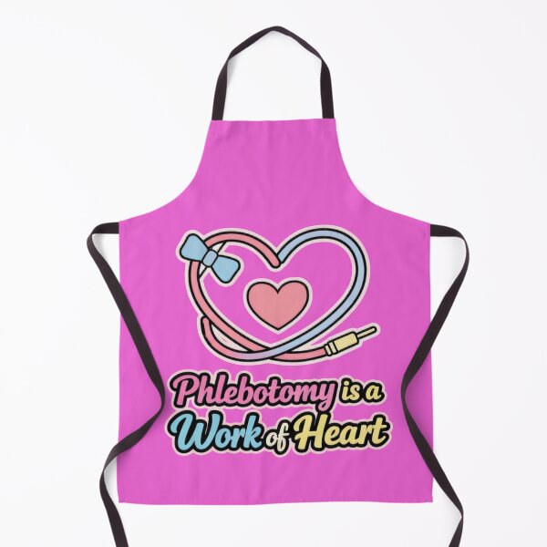 Item preview, Phlebotomy Is A Work Of Heart Cute Nurse designed and sold by Timeless Junction.