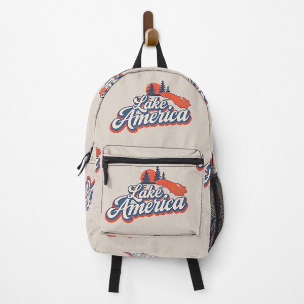 Item preview, Lake America Est 2026 Retro Vintage Patriotic USA designed and sold by gear-posters.