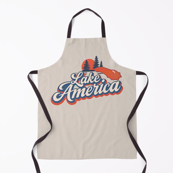 Item preview, Lake America Est 2026 Retro Vintage Patriotic USA  designed and sold by gear-posters.