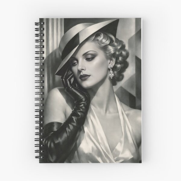 Item preview, Art Deco Glamour Portrait designed and sold by ForeverPrintsOK.