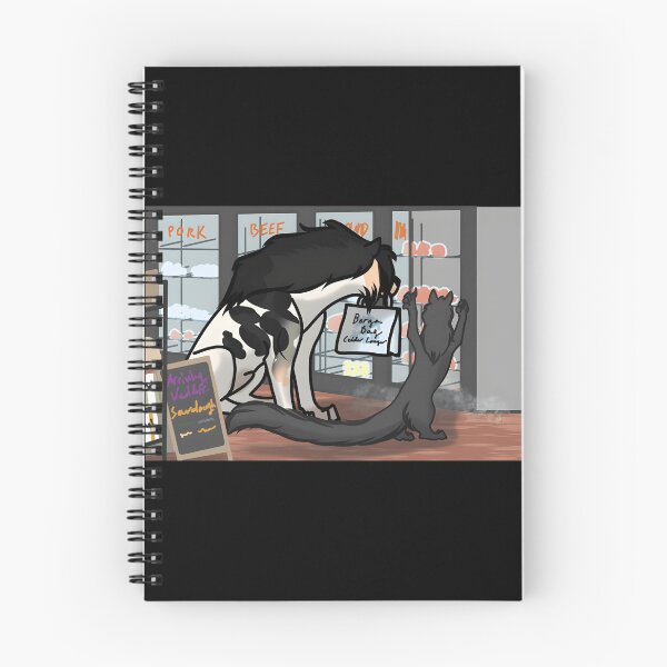 Item preview, Funny Cat and Dog Bakery Adventure designed and sold by Catsi-Nook-Art.