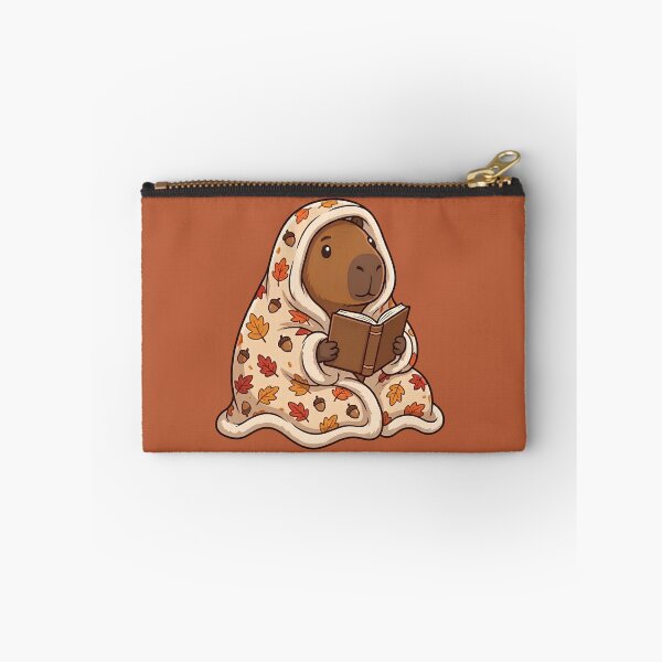 Item preview, Autumn Capybara Bookworm designed and sold by Ivy-Triggs.