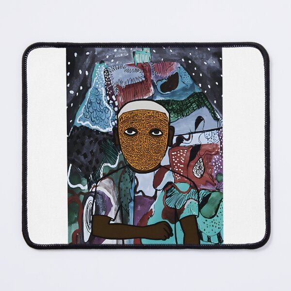 Item preview, Cryptic Faces Digital Art Mask Design | Best Buy designed and sold by sunsetboardwalk.