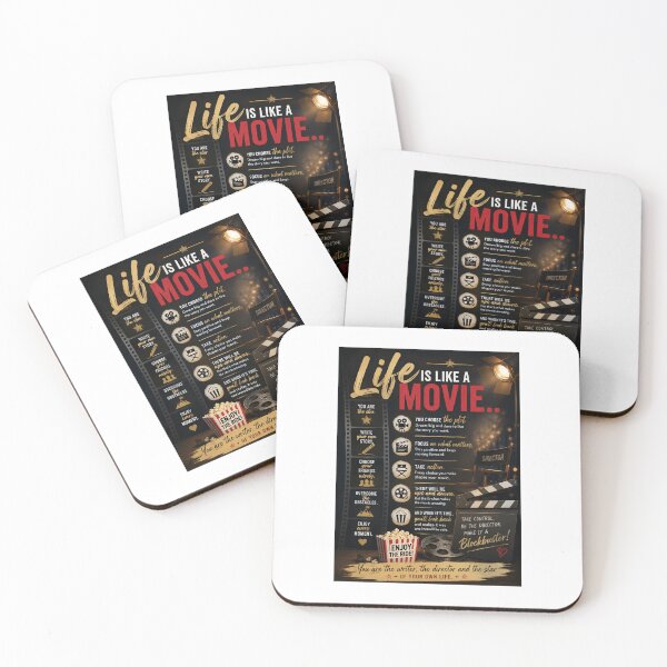Item preview, Life is like a movie designed and sold by Suadela Branding.