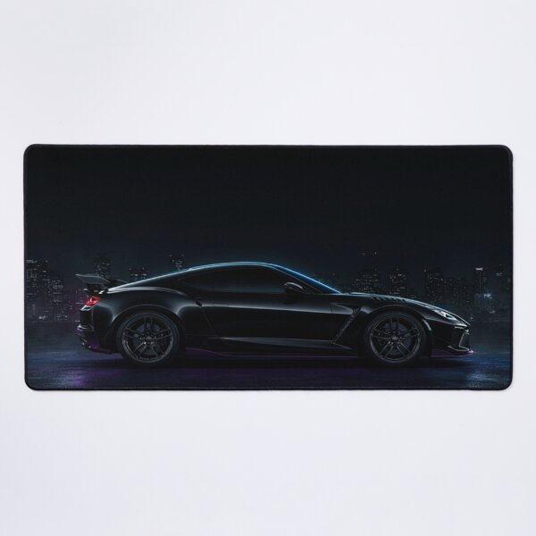 Item preview, JDM Neon Sports Car Silhouette – Japanese Street Racing Automotive Art designed and sold by Sibling Ink.