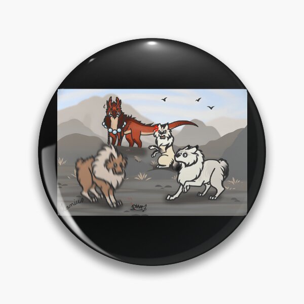 Item preview, Dynamic Fantasy Animals in a Dramatic Landscape designed and sold by Catsi-Nook-Art.