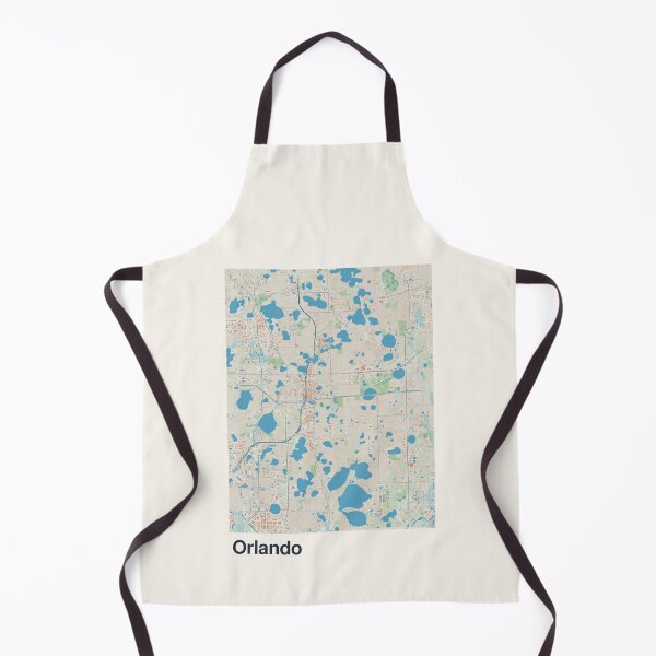 Item preview, Orlando Minimalistic Map Art designed and sold by MapsNerd.