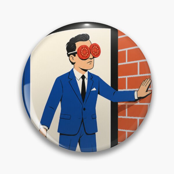 Item preview, Tomatoes On Your Eyes - Funny German Saying Visual Pun Idiom designed and sold by SVox.