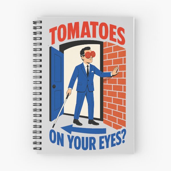 Item preview, Tomatoes On Your Eyes - Funny German Saying Visual Pun Idiom designed and sold by SVox.