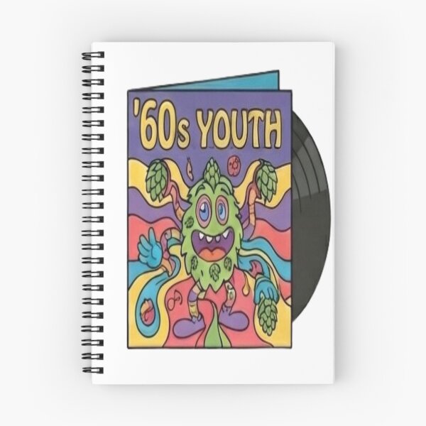 Item preview, Retro 1960s Psychedelic Rock Hop Album Cover designed and sold by FABIOLA1970.