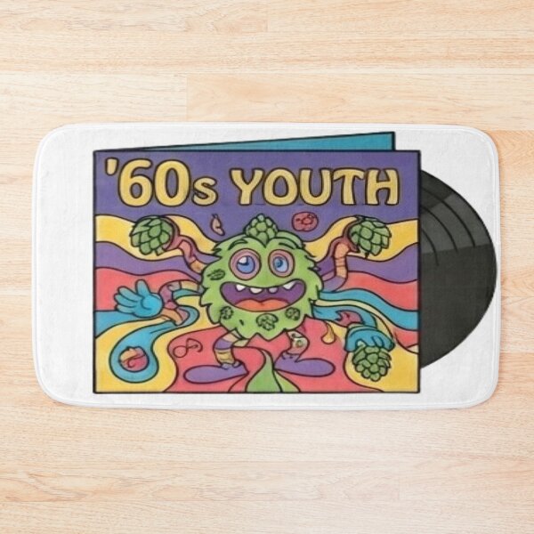 Item preview, Retro 1960s Psychedelic Rock Hop Album Cover designed and sold by FABIOLA1970.