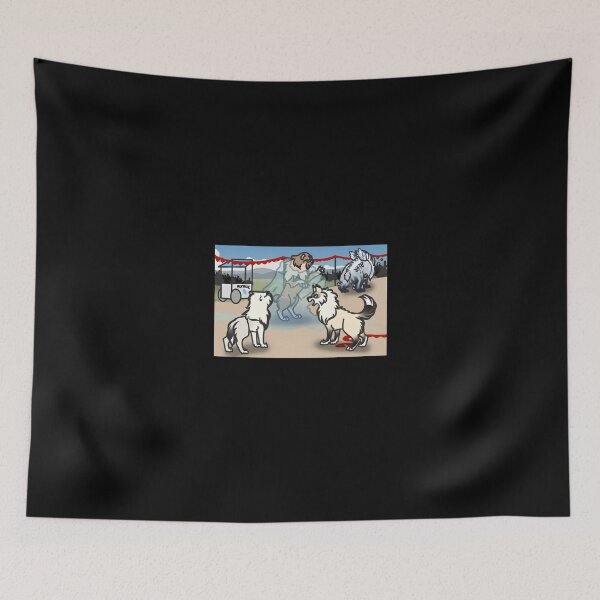 Item preview, Ghostly Dogs at the Pupscicle Stand designed and sold by Catsi-Nook-Art.