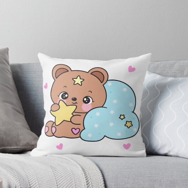 Item preview, Kawaii Bear & Star – Cute Cloud Bear designed and sold by Sed94.