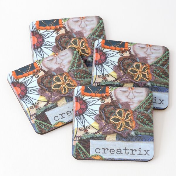 Item preview, Fabric Art Prayer Flag Printed Graphic - Creatrix designed and sold by Sister Jo Bangles.