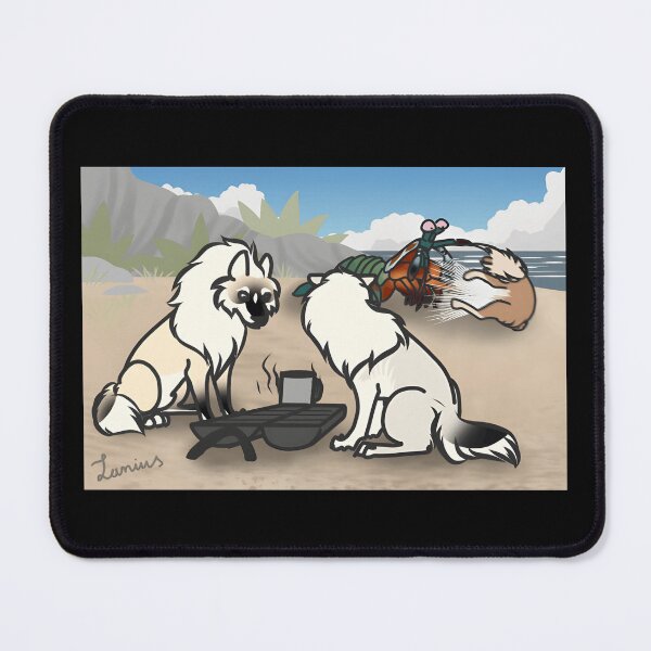 Item preview, Playful Dogs and a Lobster Adventure designed and sold by Catsi-Nook-Art.